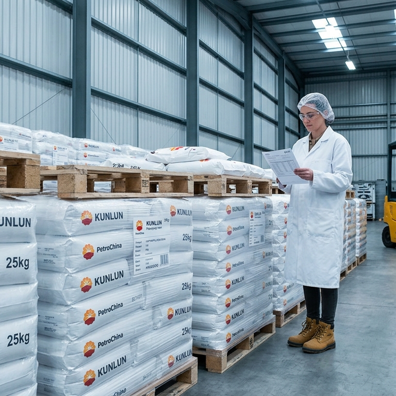 Full COA documentation and palletized export-ready shipment