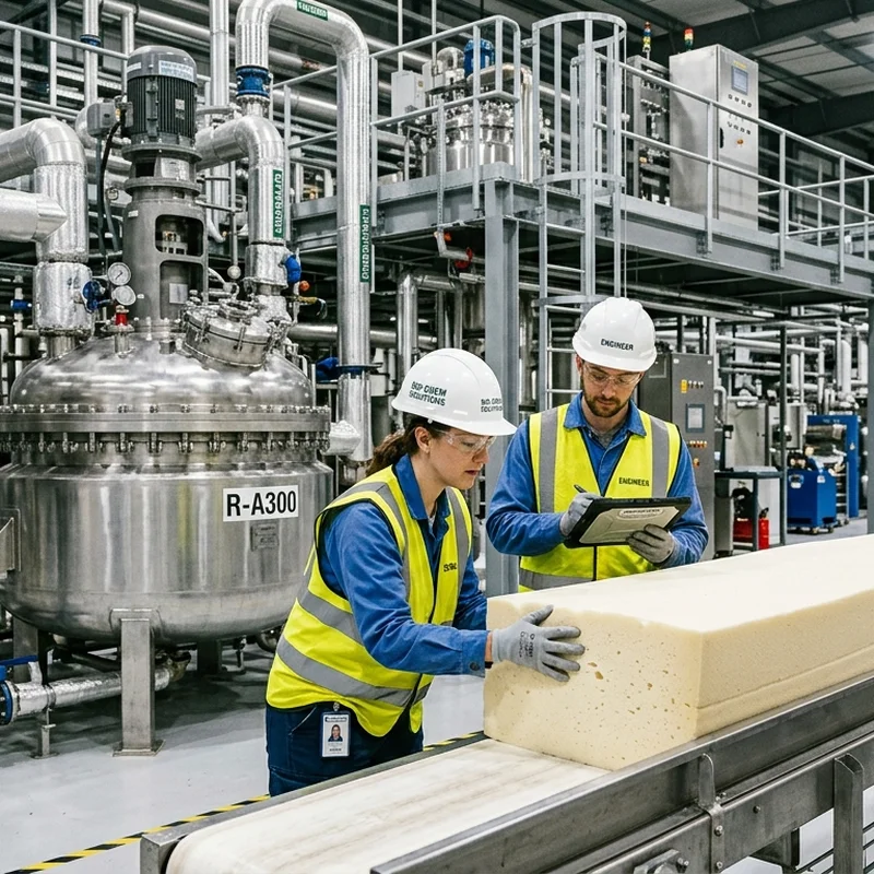 Polyurethane foam production using 1,5-pentanediol