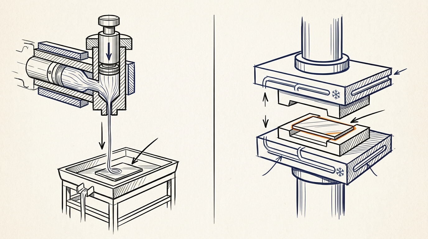 Two density specimen routes behind an LLDPE LL0209AA equivalent spec comparison