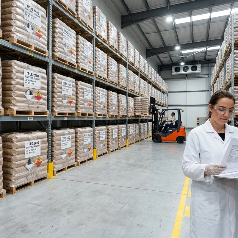 Palletized TPEG 2400 inventory