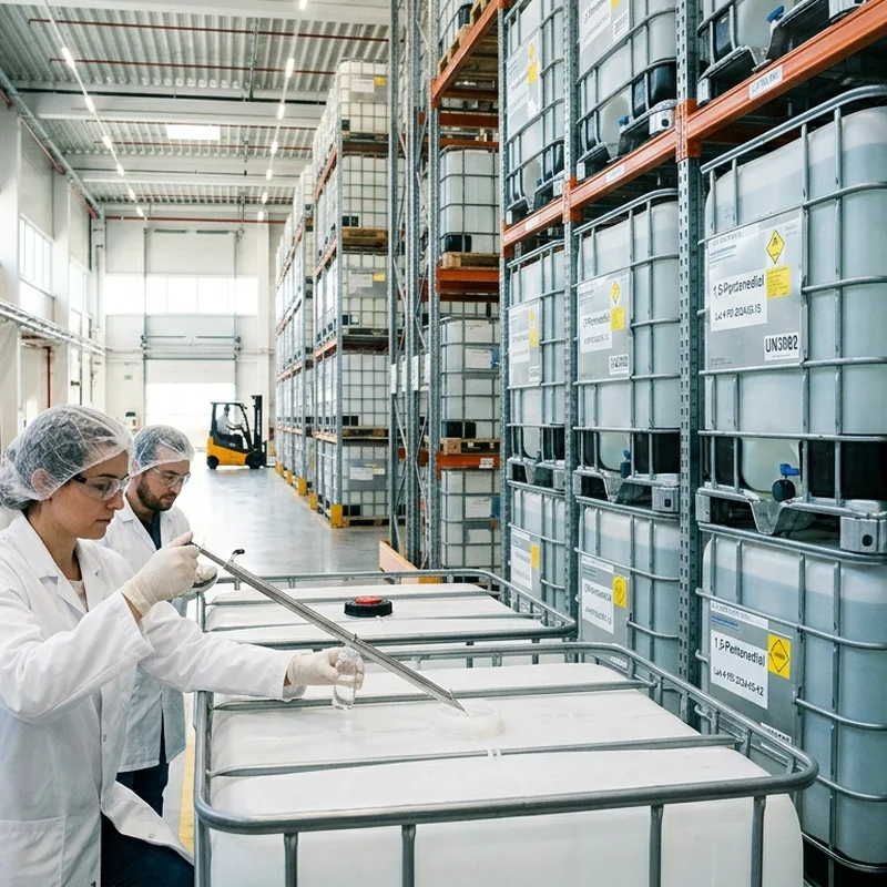 Chemical logistics and quality control