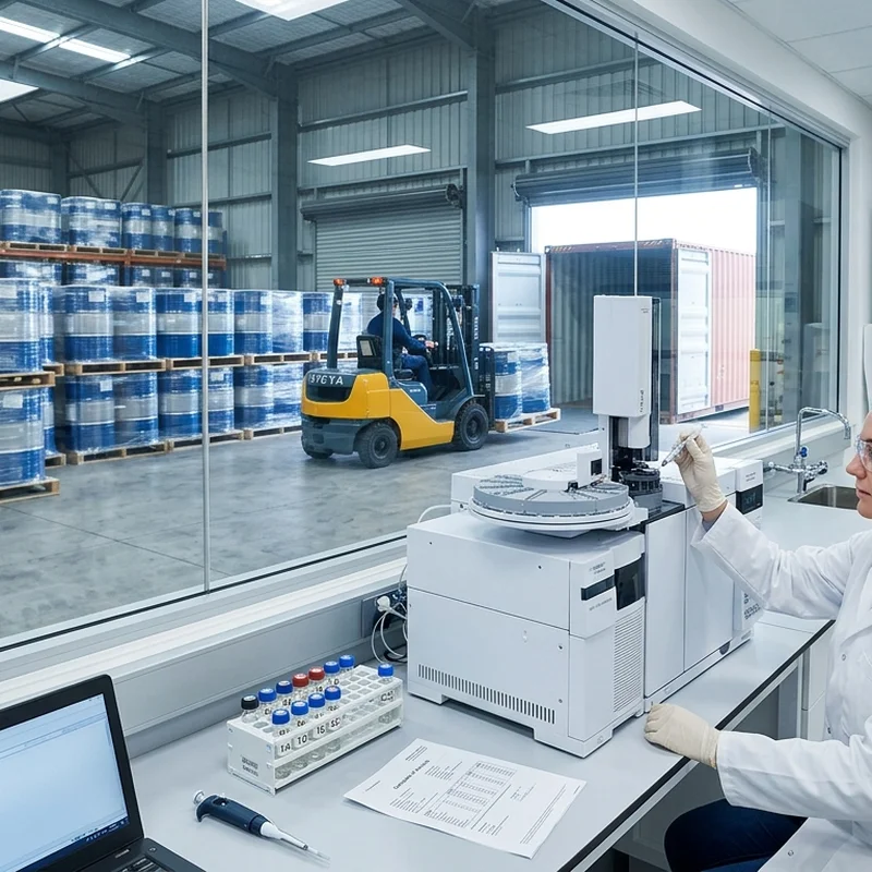 Batch-traceable COA testing and drum export handling for every 1-tetradecene shipment