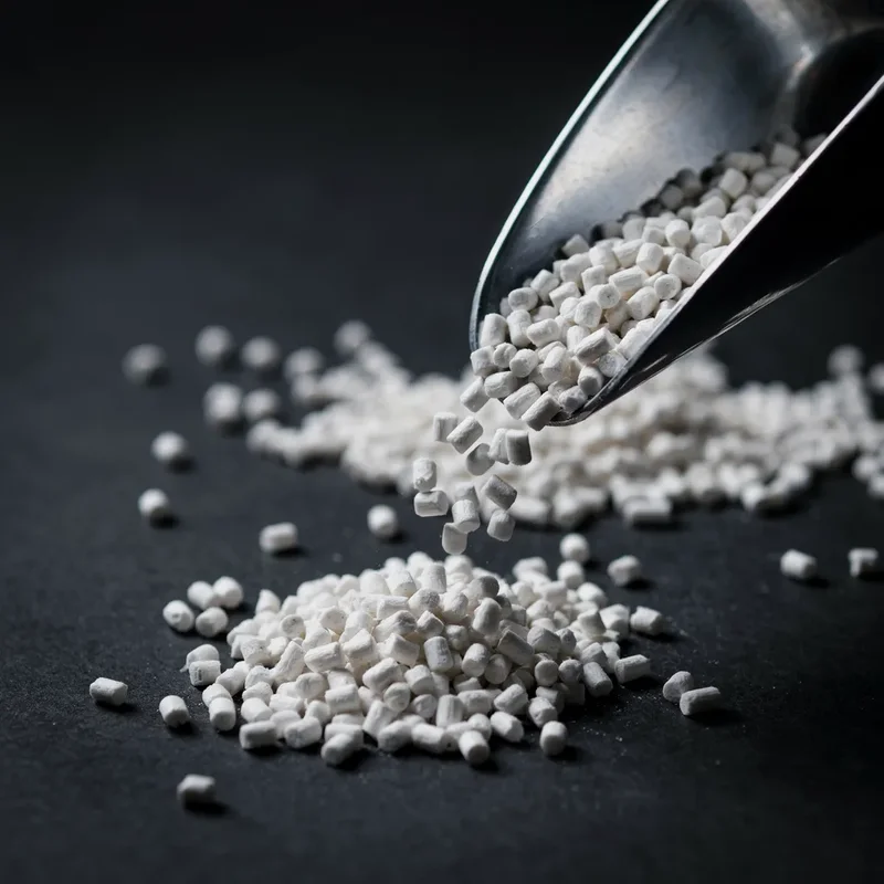 Pellets de masterbatch antibloqueo MKO101 en forma granular blanca uniforme para películas de PE y PP